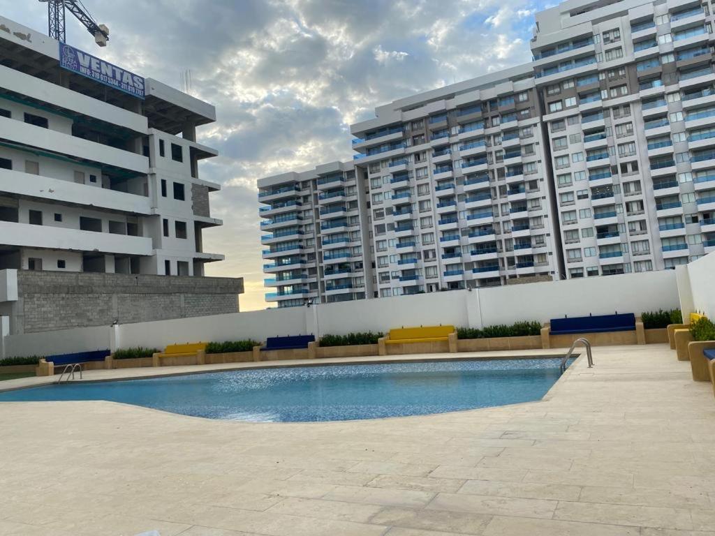 Magnifico Apartamento Con Vista Y Salida Al Mar Santa Marta  Exterior photo